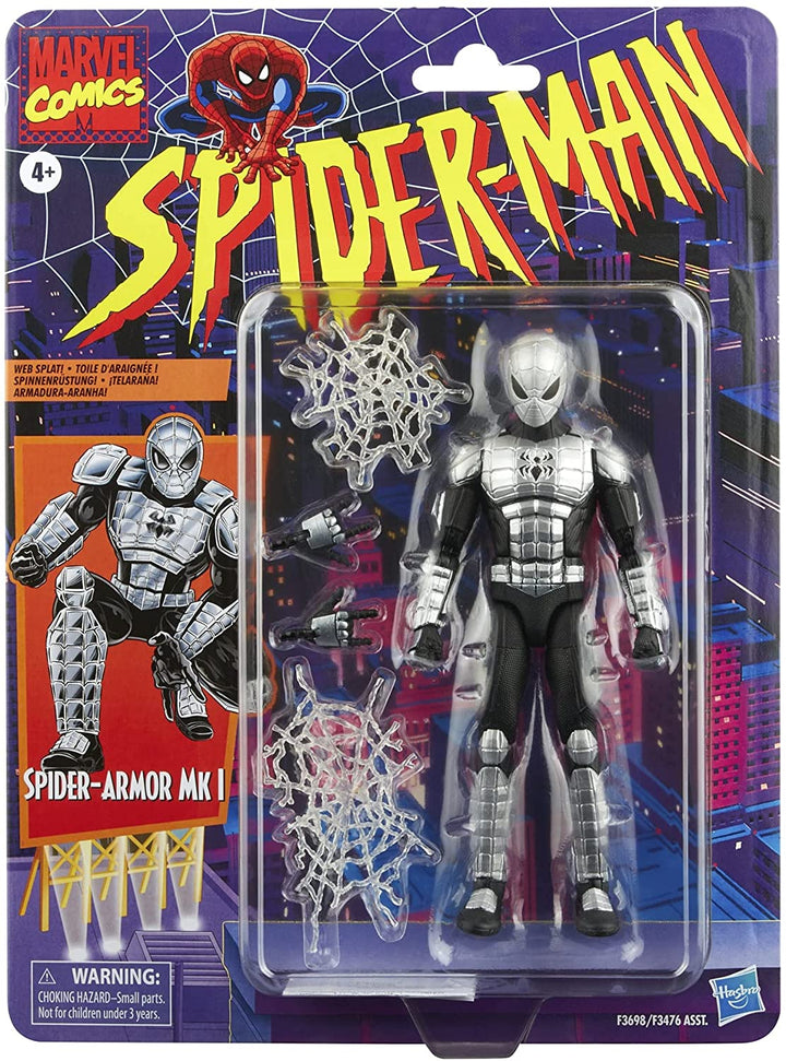 Marvel Legends Series Spider-Man 15 cm Spider-Armor Mk I Action Figure Toy, Incl