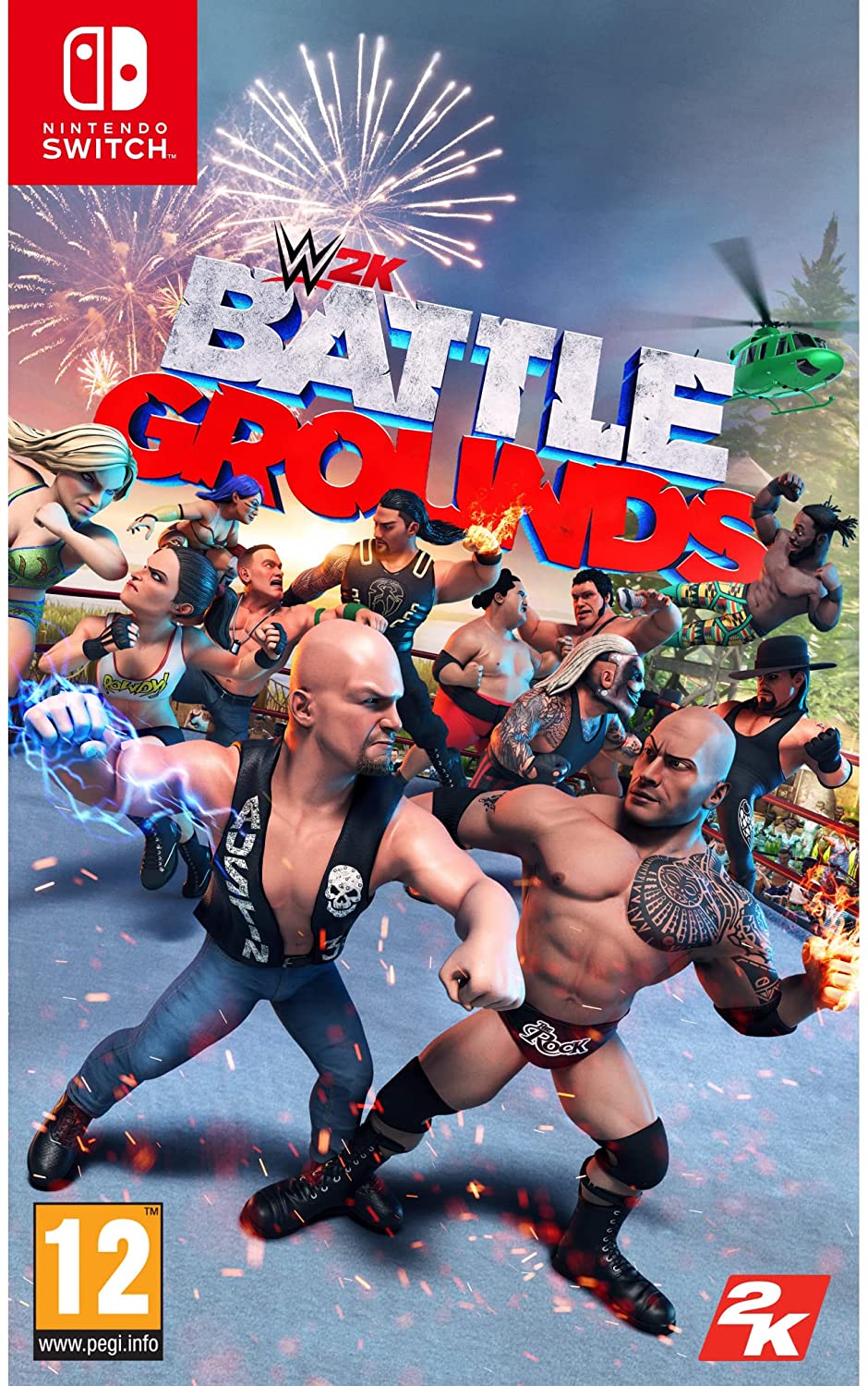 2K Games WWE BATTLEGROUNDS