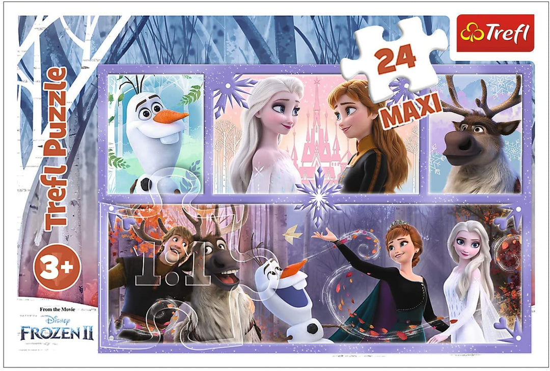 Trefl 14345 Anna et Elsa Puzzle Multicolore