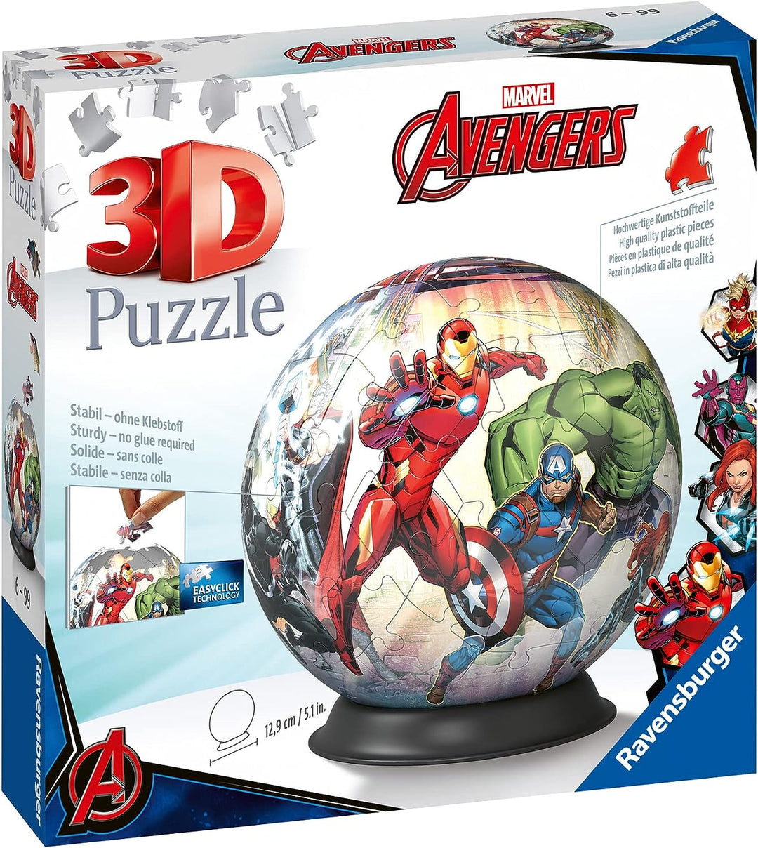 Ravensburger Marvel Avengers 3D Jigsaw Puzzle for Kids Age 6 Years Up - 72 Piece