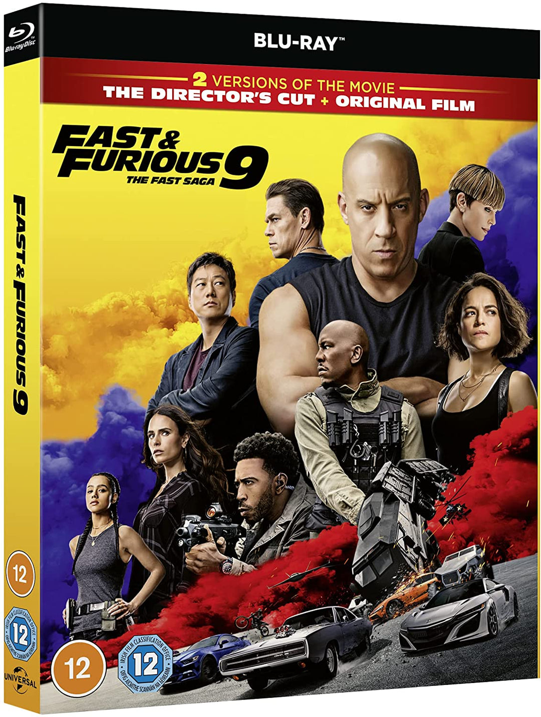 Fast & Furious 9 [2021] [Region Free] - Action/Drama [Blu-ray]