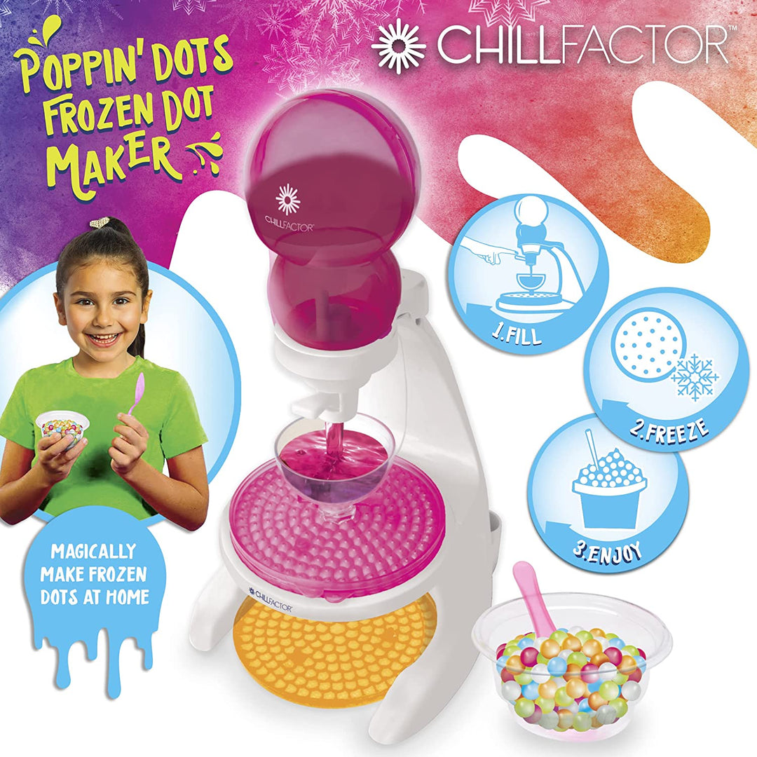 Chill Factor 92489 ChillFactor Poppin Frozen Dots Maker