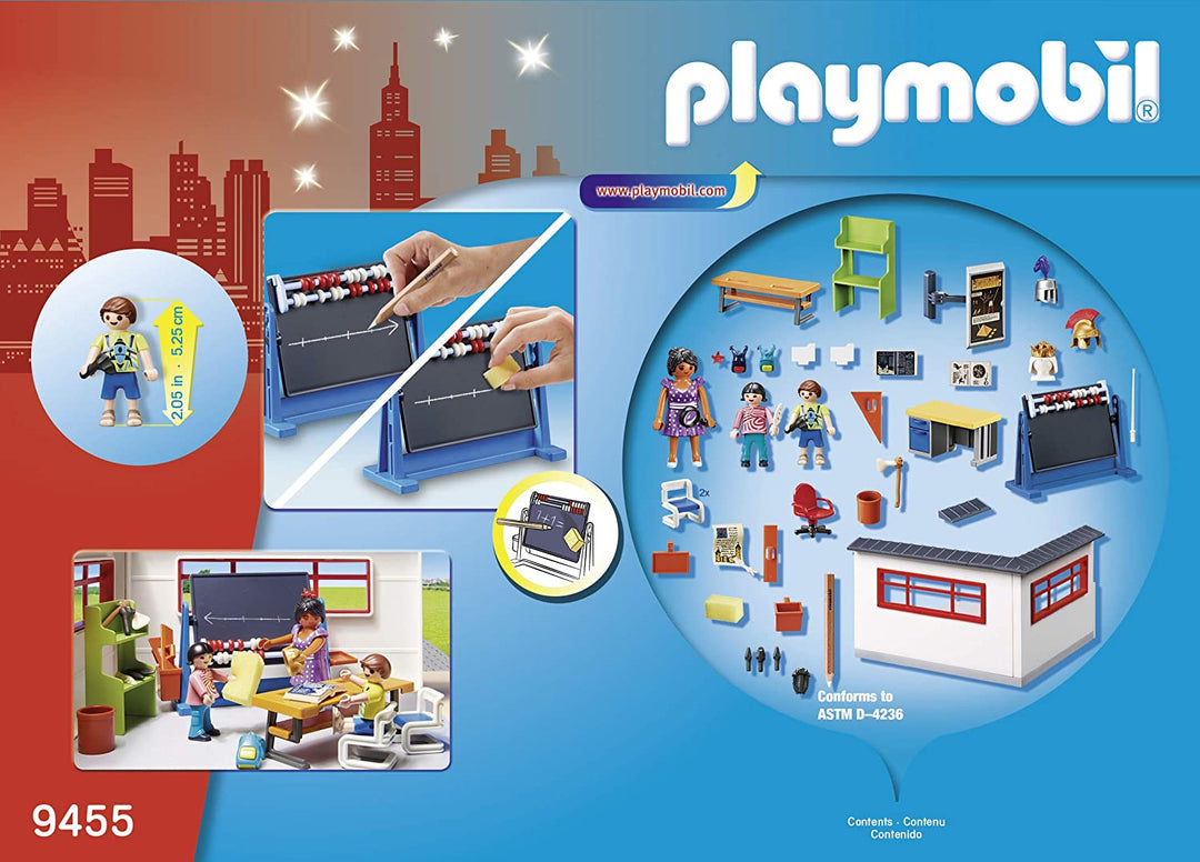 Playmobil City Life 9455 Cours d&#39;histoire pour enfants à partir de 5 ans