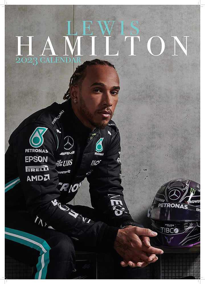 Lewis Hamilton 2023 Wall Calendar