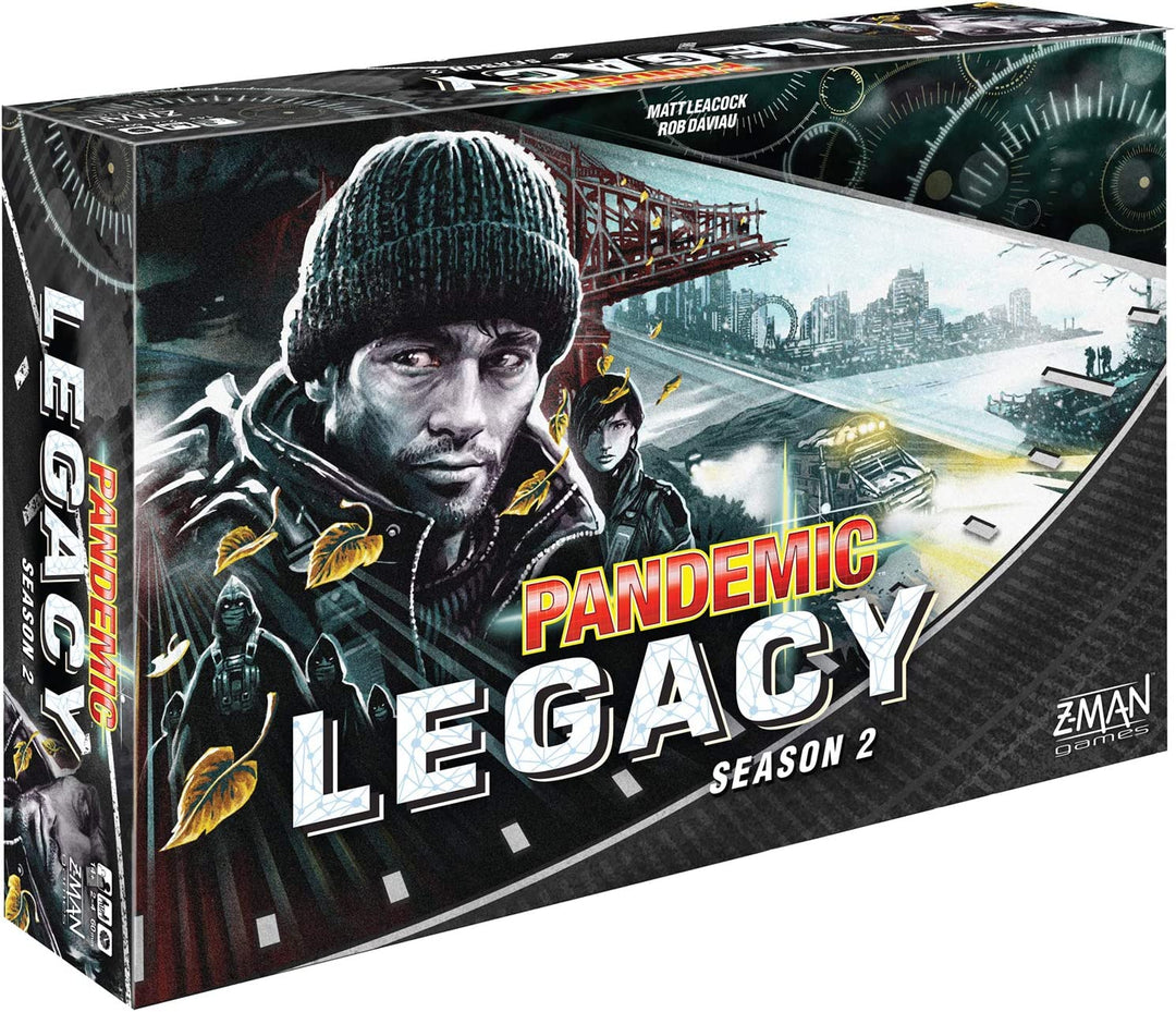 Z-Man Games | Pandemic Legacy Season 2 Black Edition | Board Game | Ages 13+ | F