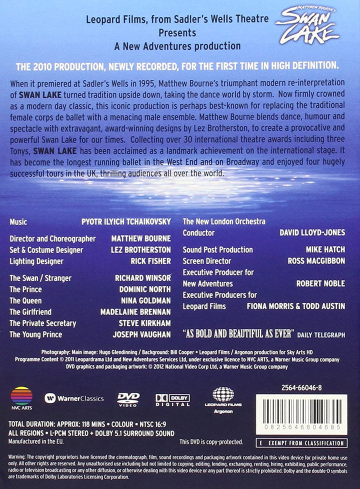 Swan Lake [2012] -  Drama/Thriller [DVD]