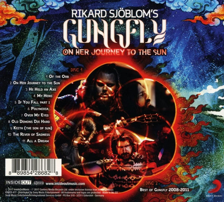 On Her Journey To The Sun - Rikard Sjablom's Gungfly  [Audio CD]