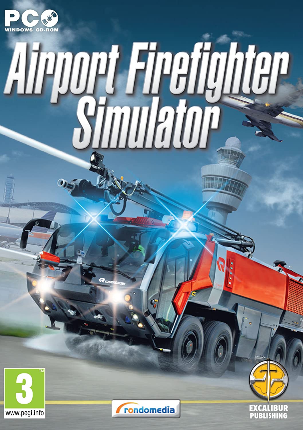 Airport Fire Fighter Simulator (PC CD)
