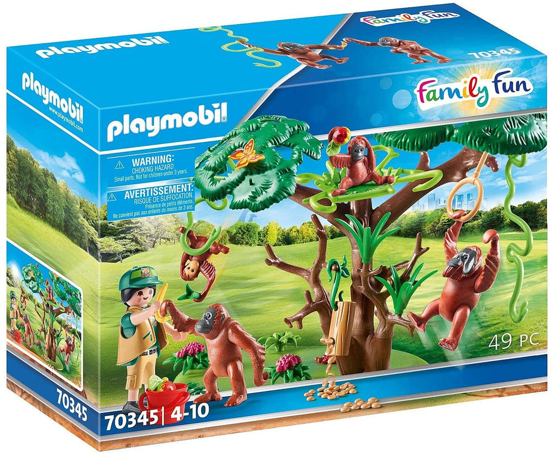 Playmobil 70345 Family Fun Orangs-outans avec arbre