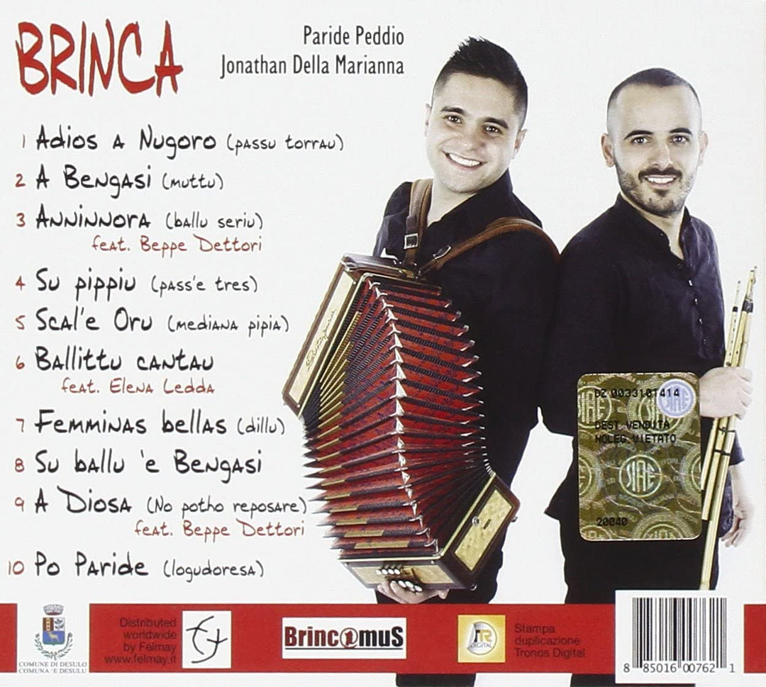 Peddio Paride & Della Marianna - Brinca [Audio CD]