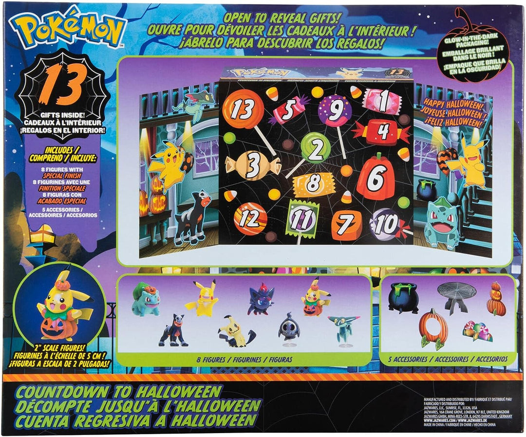 Pokemon Halloween Calendar Battle Figure