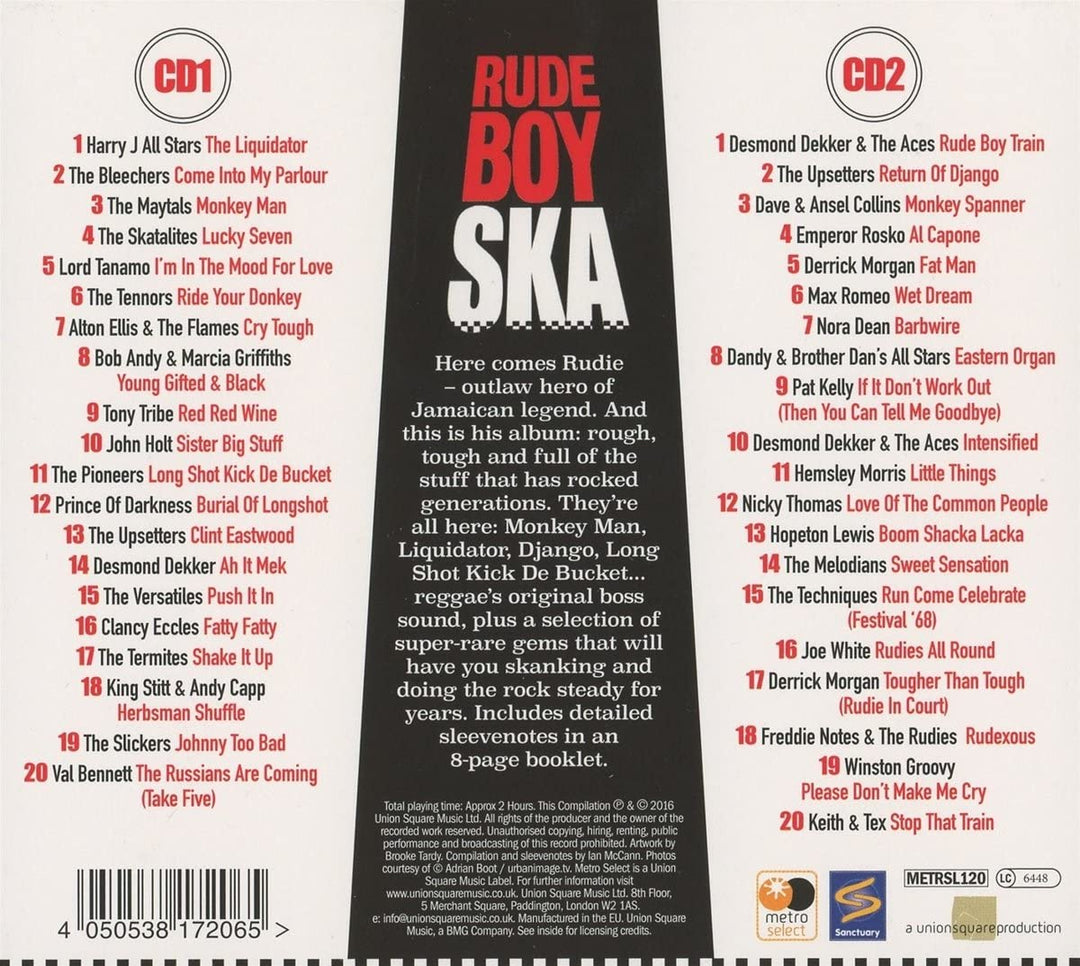 Rude Boy Ska [Audio CD]