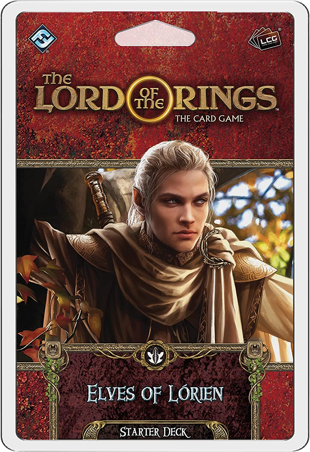 Fantasy Flight Games | The Lord of the Rings LCG: Elves of Lórien Starter Deck | Card Game | Ages 13+ | 1-4 Players | 30-60 Minutes Playing Time