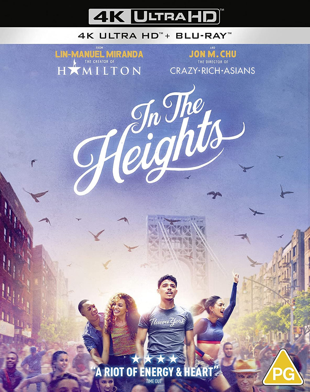 In The Heights [4K Ultra HD] [2021] [Region Free] - Musical/Drama [Blu-ray]