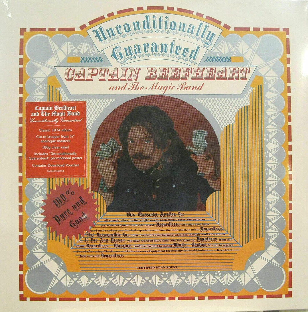 Captain Beefheart - Unconditionally Guaranteed [Limited 180-Gram Clear Vinyl] [Vinyl]