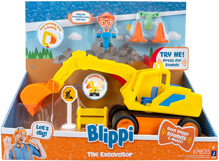 Roblox BLP0095 EA Blippi-Excavator, Yellow