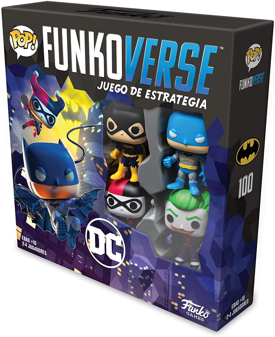 DC Comics Funkoverse Juego De Estrategia 2-4 Jugadores Funko 43474 Pop!