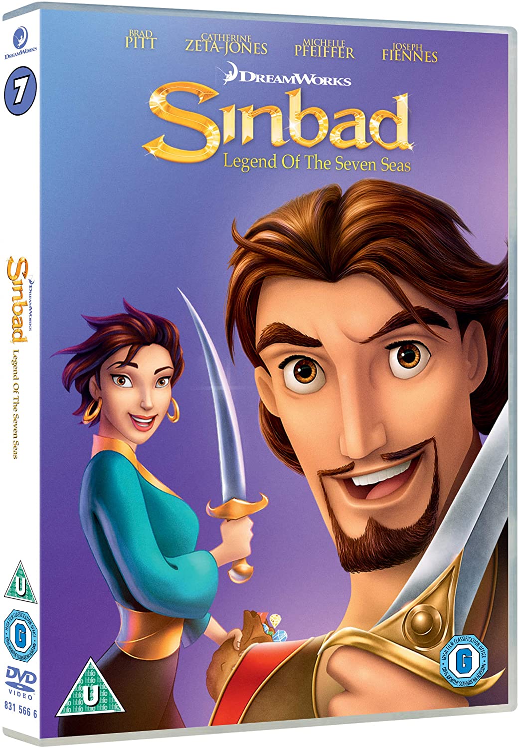 Sinbad: Legend Of The Seven Seas (2018 Artwork Refresh) - Adventure/Fantasy [DVD]