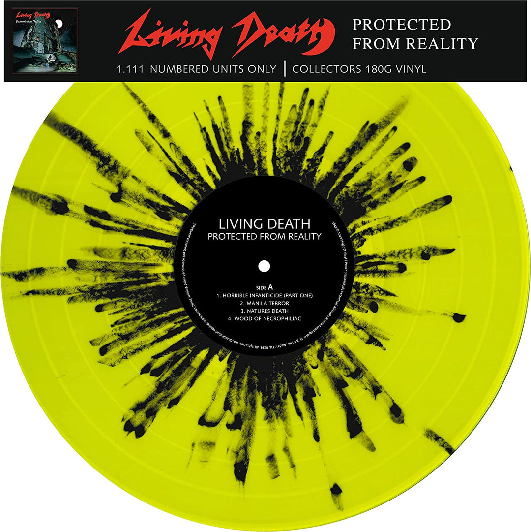 Living Death - Protected From Reality (Splatter) [VINYL]