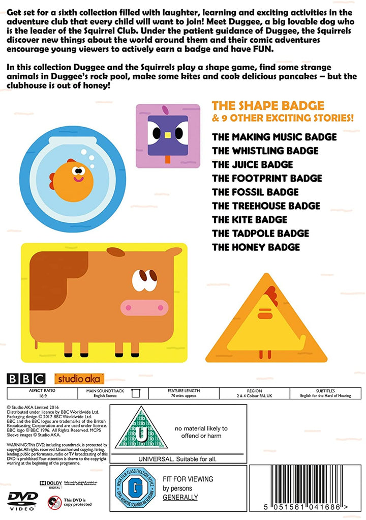 Hey Duggee - The Shape Badge & Other Stories [2017] - Pre-school [DVD]