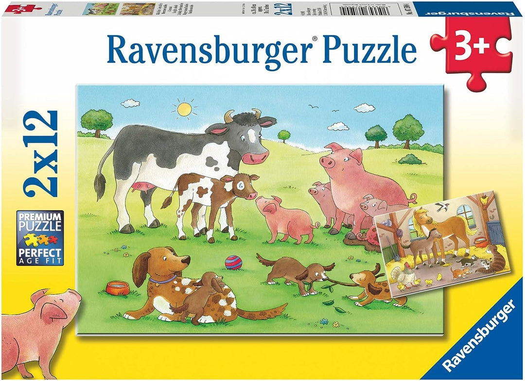 Ravensburger 07590 4 "Animal's Children Puzzle (24-Piece)