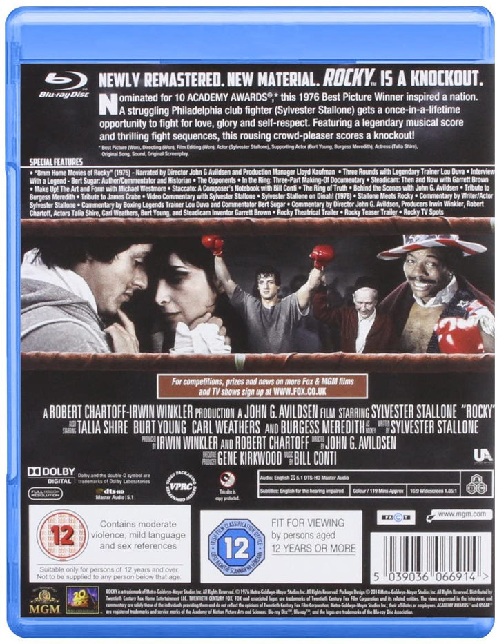 Rocky [1977] [2014] - Sport/Drama [Blu-Ray]