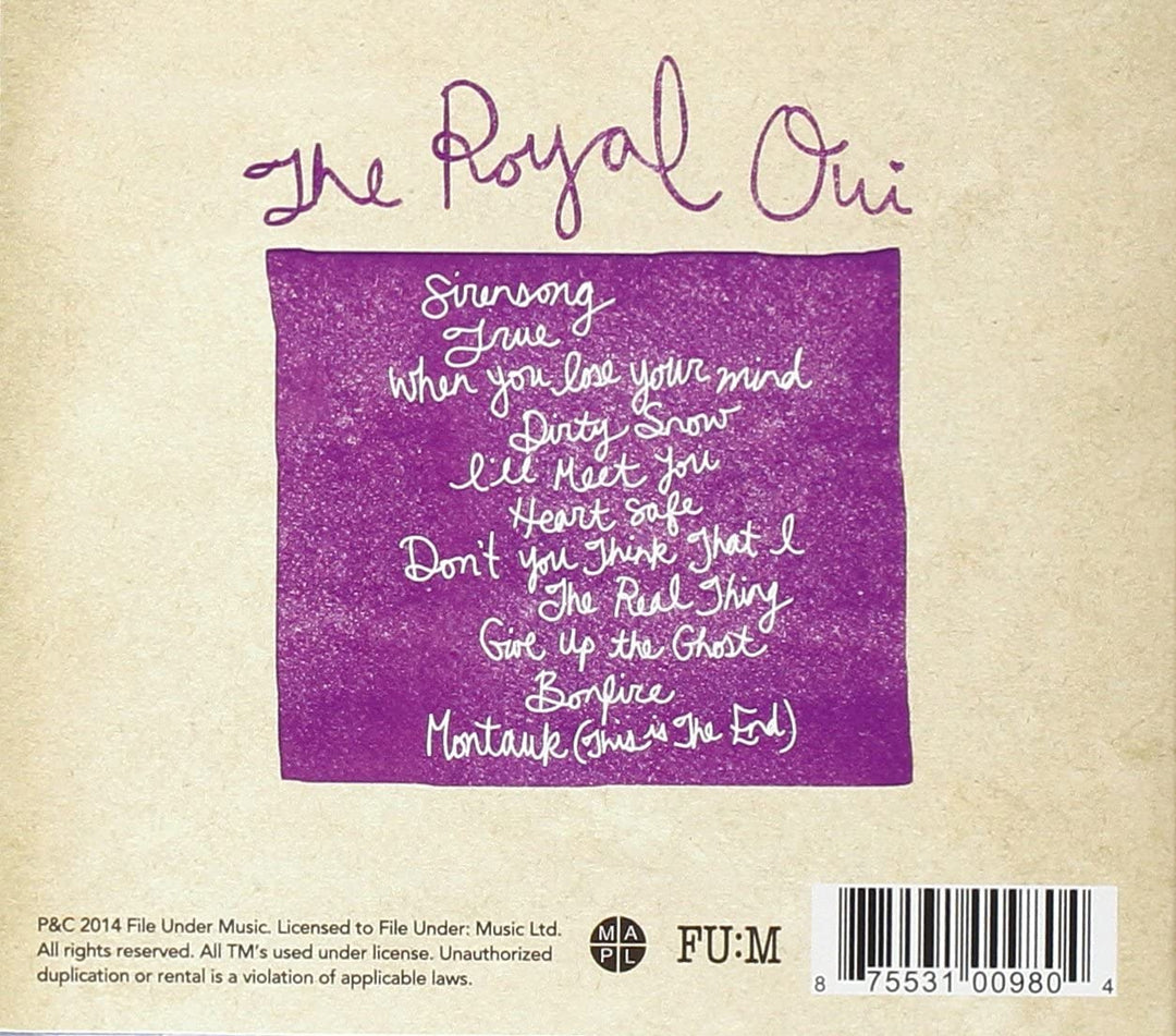 The Royal Oui [Audio CD]