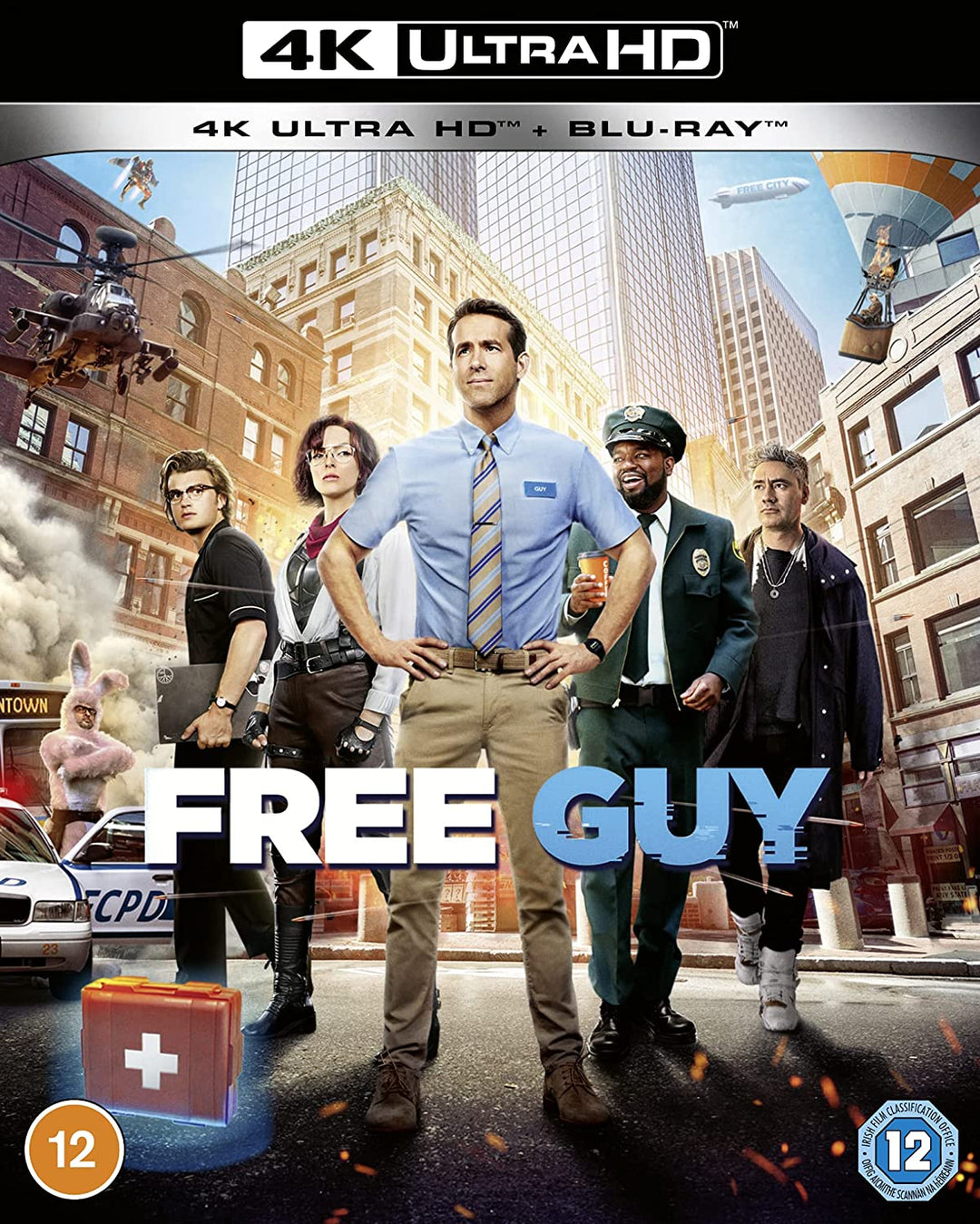 Free Guy UHD - Action/Adventure [Blu-ray]
