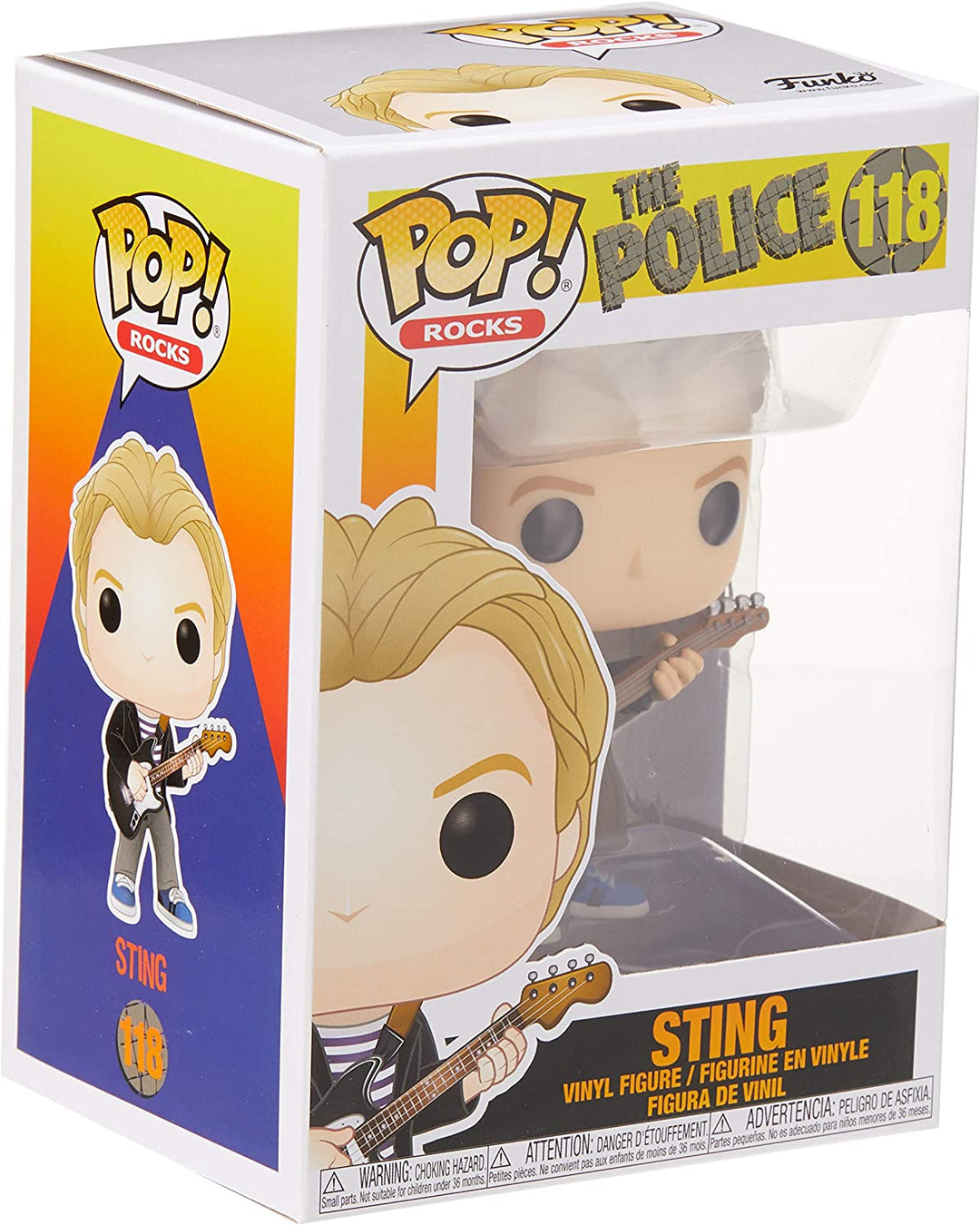 The Police Sting Funko 40087 Pop! Vinyl #118