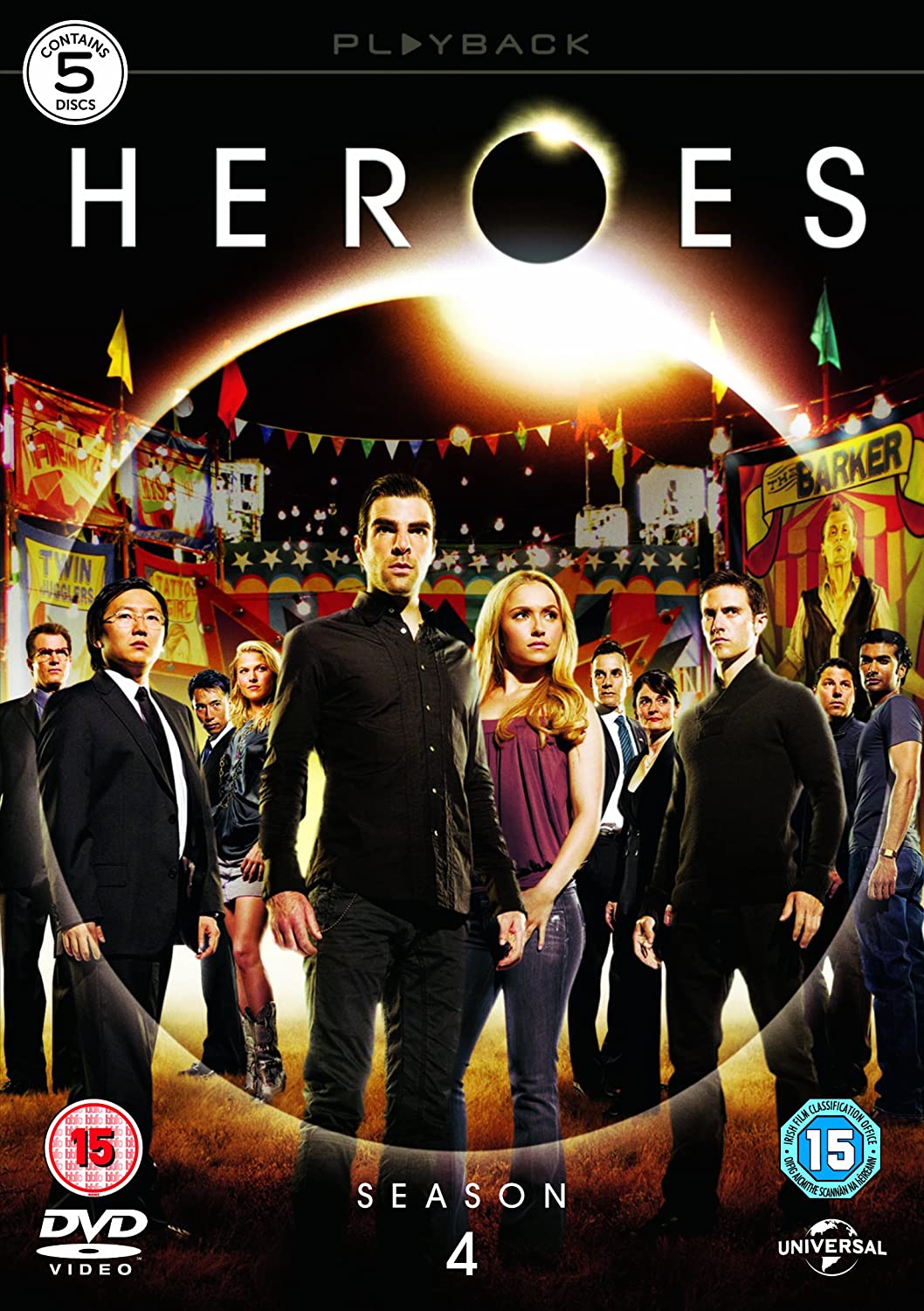 Heroes - Season 4 (2013 [2009] - Sci-fi [DVD]