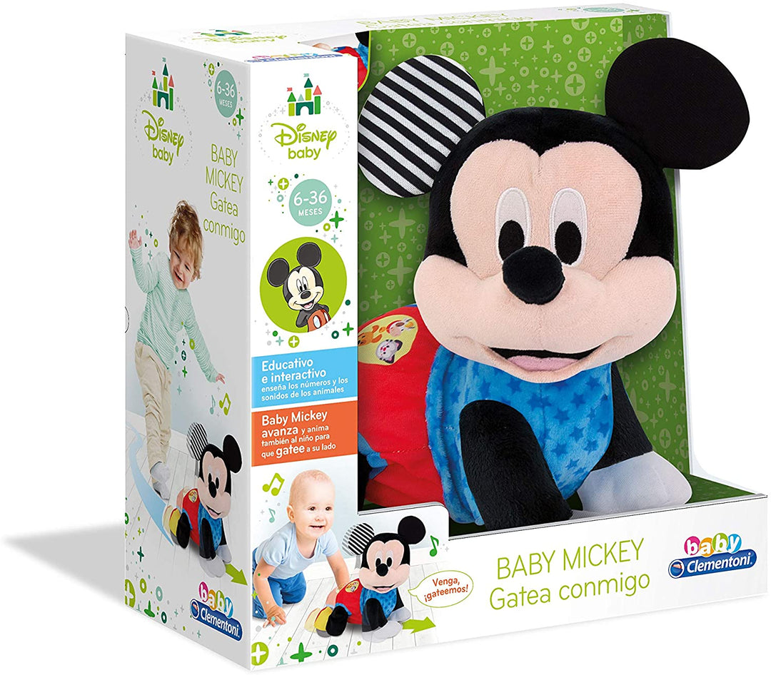 Clementoni 55256 Baby Mickey Crawls, Multicoloured