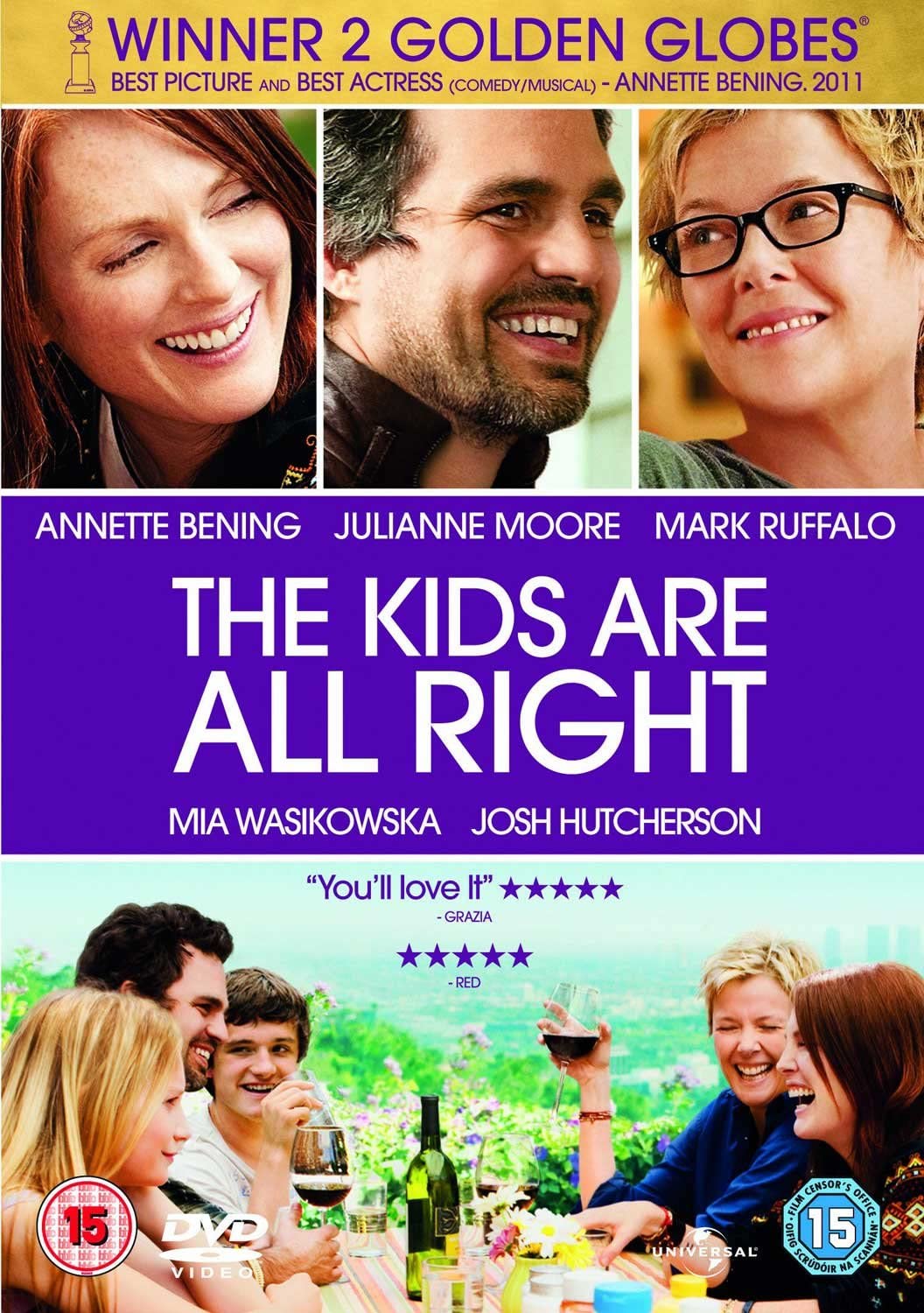 The Kids Are All Right  -Drama/Romance [DVD]