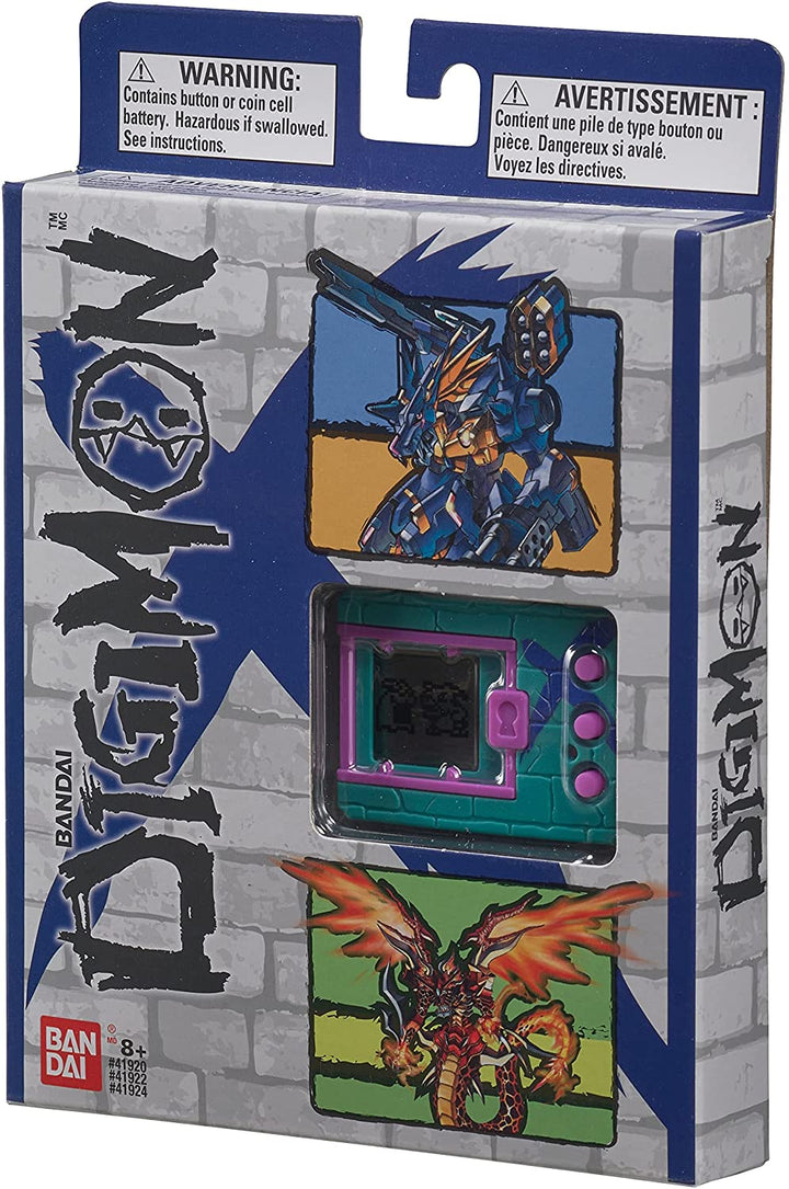 BANDAI 41924NP DigimonX (Green & Blue) -Virtual Monster Pet by Tamagotchi