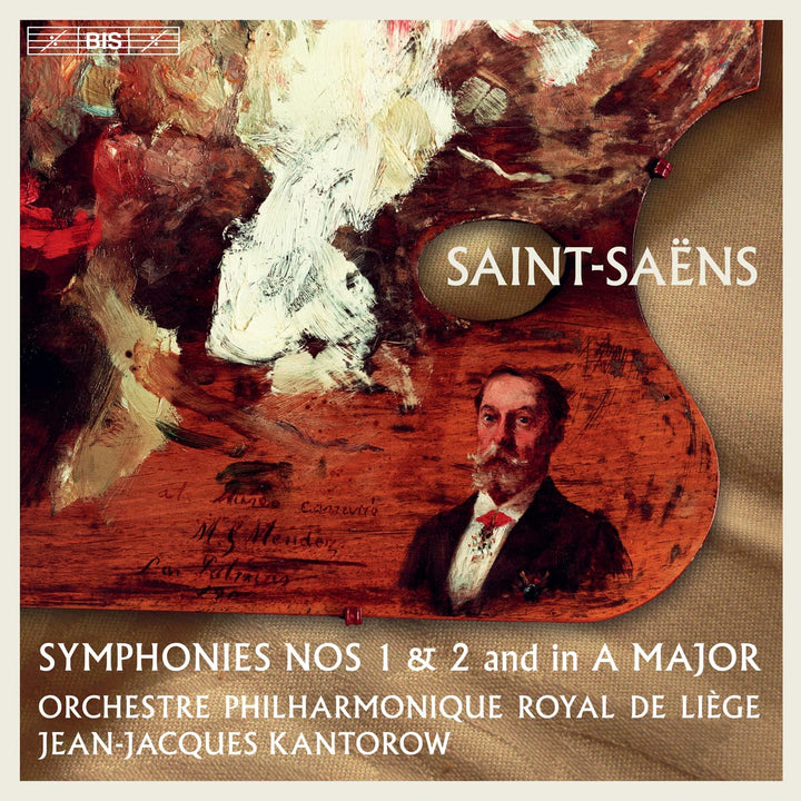 Saint-Saens: Symphonies 1&2 [Orchestre Philharmonique Royal de Lige; Jean-Jacques Kantorow] [Bis: BIS2460] [Audio CD]