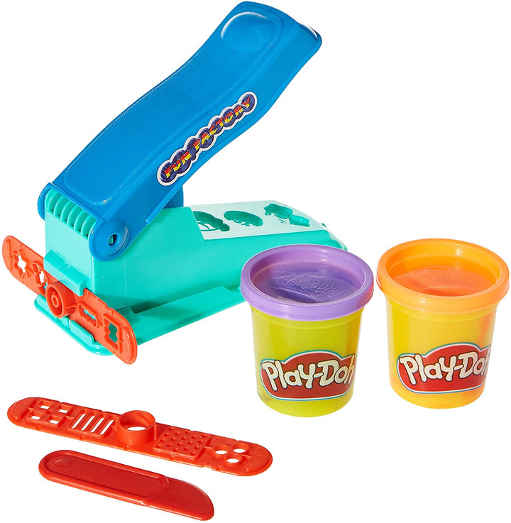 Machine à modeler Play-Doh Basic Fun Factory avec 2 couleurs non toxiques