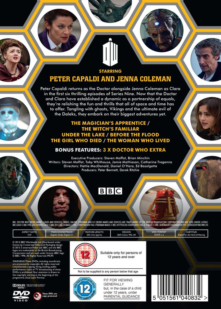 Doctor Who - Série 9 Partie 1 [DVD] [2015]