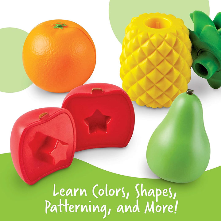 Learning Resources LER6715 SNAP-N-Learn Fruit Shapers