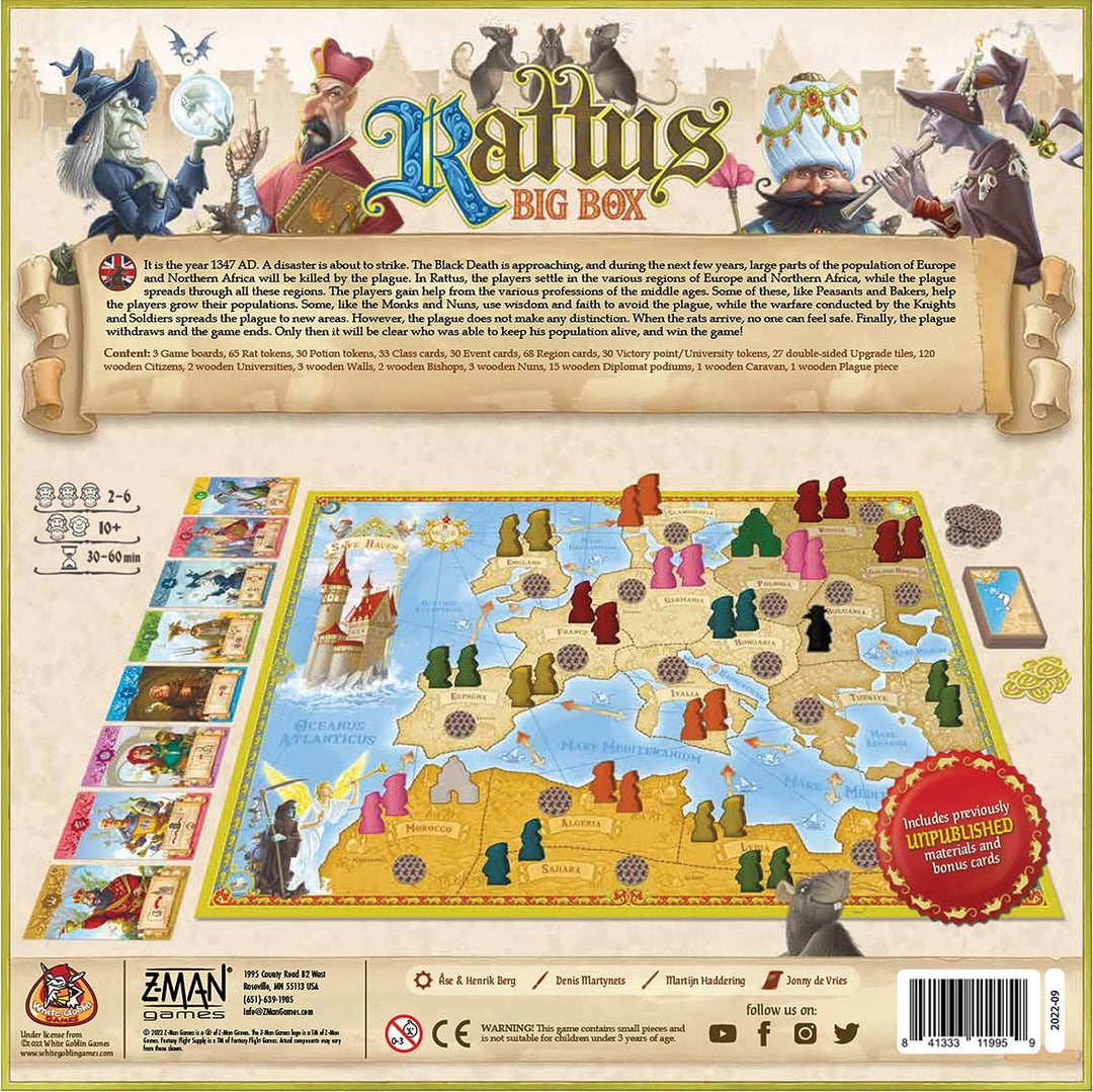 Z-Man Games Rattus Big Box (81827)