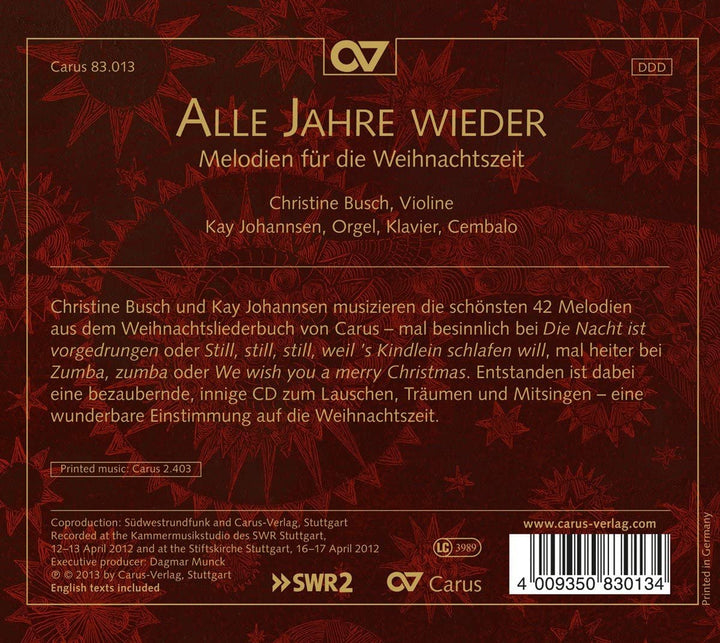 Kay Johannsen - Christmas Songs Vol. 3 [Audio CD]