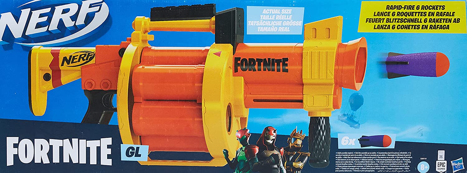 Blaster de tir de fusée Nerf Fortnite gl 4
