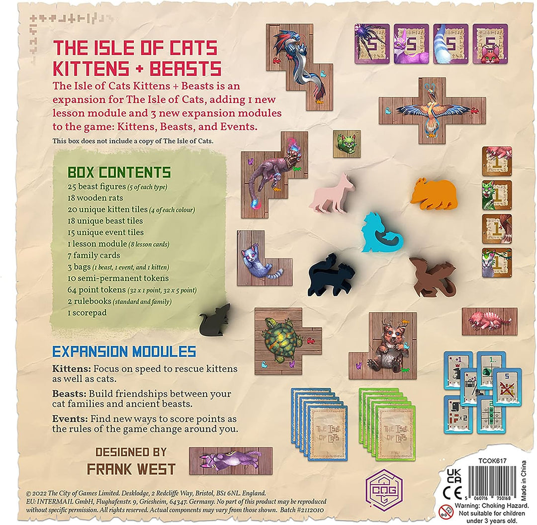 GTS Distribution The Isle of Cats: Kittens + Beasts Expansion