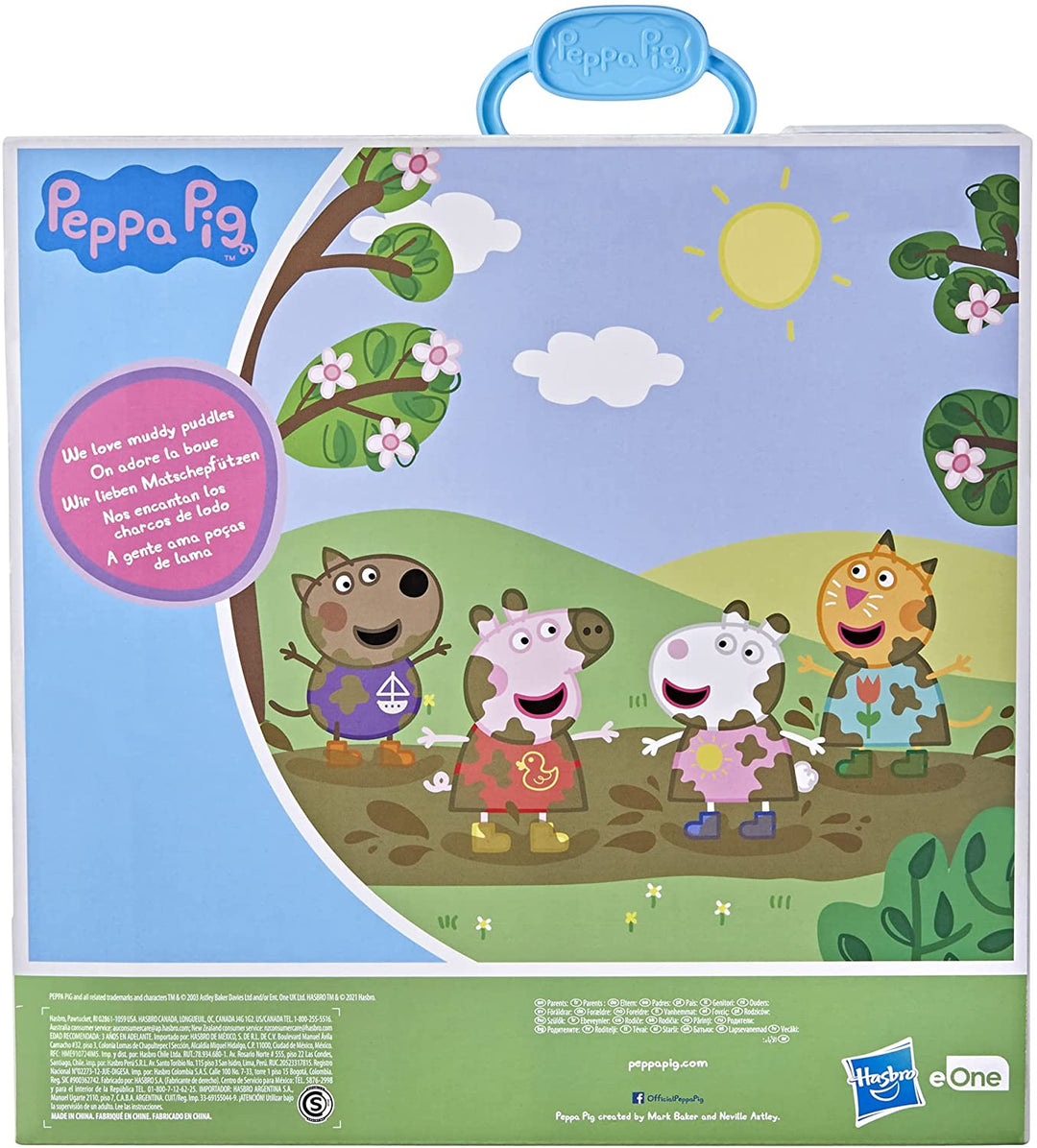 Peppa Pig Peppa&#39;s Adventures Peppa&#39;s Carry-Along Friends Case Toy