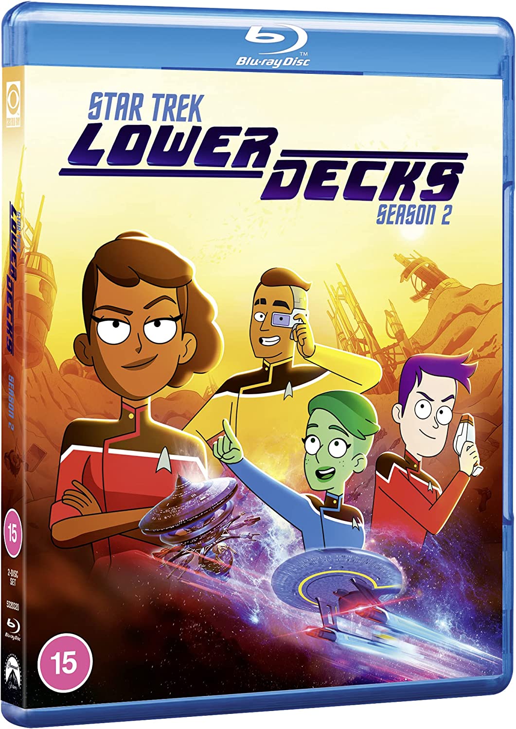 Star Trek: Lower Decks - Season Two [Region A & B & C] [Blu-ray]