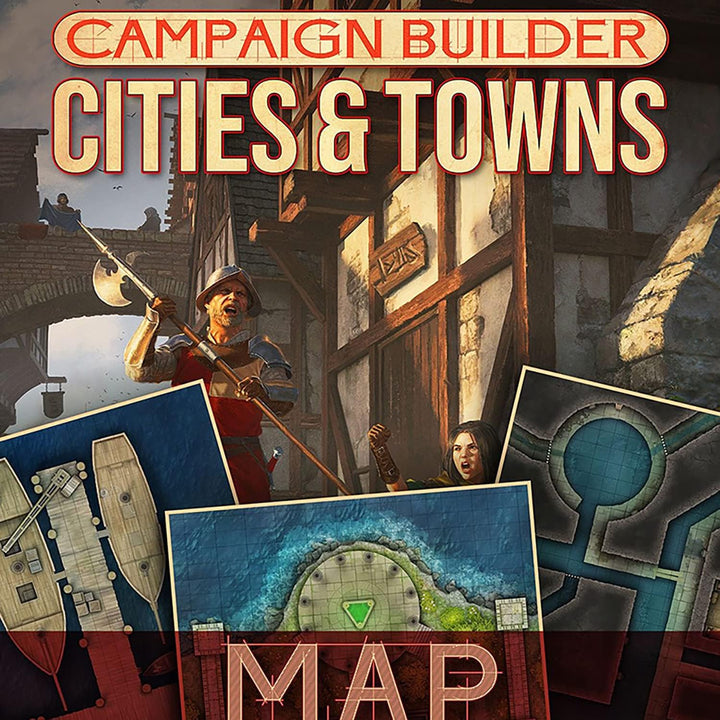 Campaign Builder: Cities and Towns Map Folio