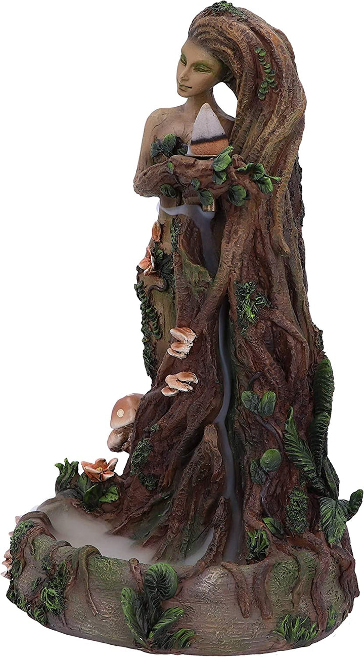 Lady Earth Female Tree Spirit Natural Backflow Incense Burner