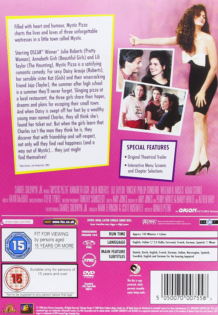Mystic Pizza [1990] [DVD]