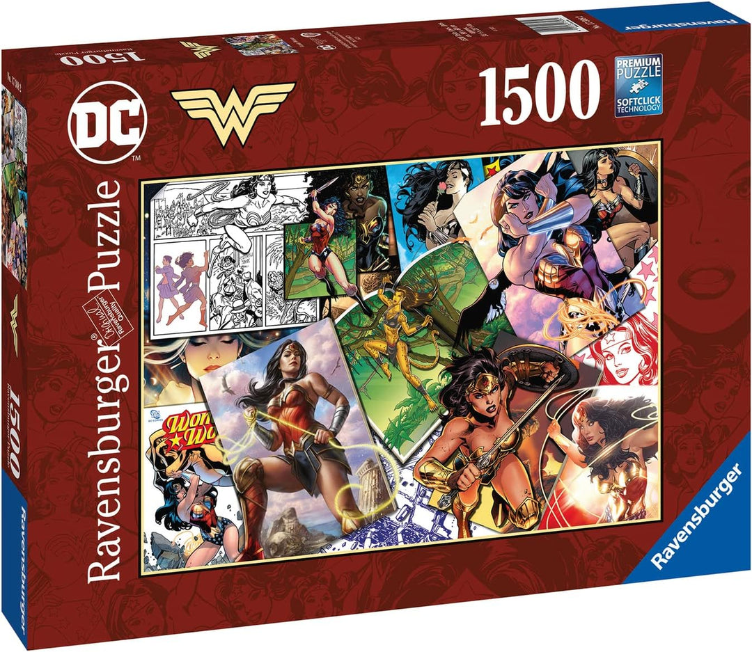 Ravensburger 17308 DC Wonder Woman Jigsaw Puzzles for Adults and Kids