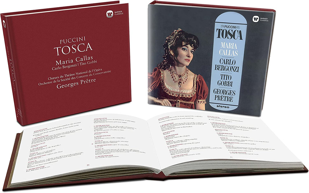 Maria Callas - Puccini: Tosca (Deluxe Opera Series) [Audio CD]