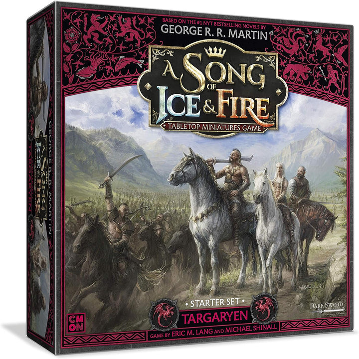 Cool Mini or Not - A Song of Ice and Fire: Targaryen Starter Set Core Box - Miniature Game