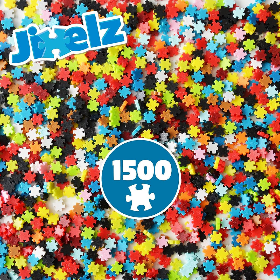 Jixelz 1500 Piece Set Up in the Air Pixelated Puzzle Art For Children, Suitable For Boys & Girls